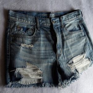 American Eagle Vintage High Rise Festival Shorts
